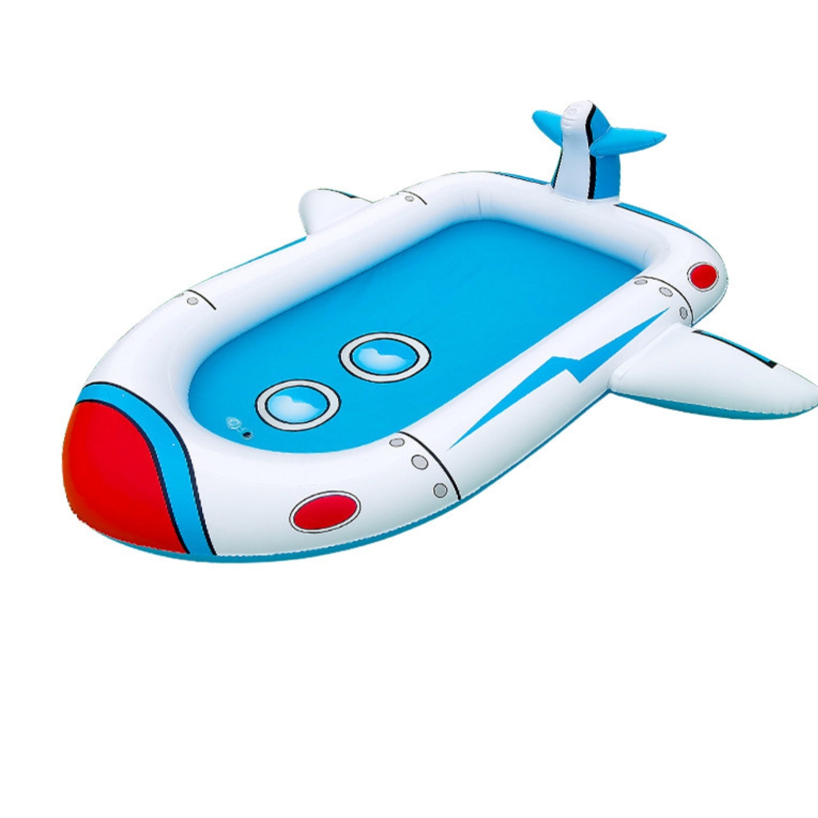    Air-Plane-Inflatable-Splash-Pad-Sprinkler-Pool-for-Kids