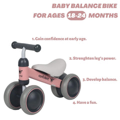 Kids balance bike 1003 Pink