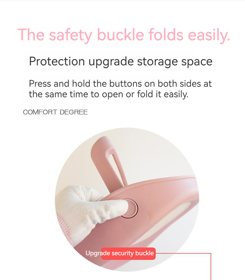 Baby Bath Seat safety buckle