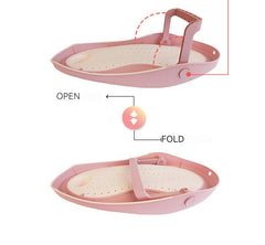   Baby Bath Seat Foldable button 